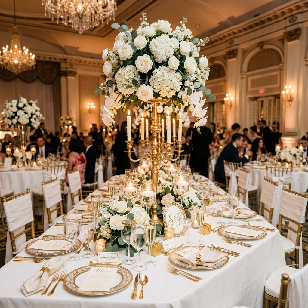 Luxury Wedding Table Setting